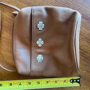 Western cowgirl leather crossbody bag